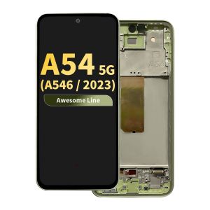 https://cdn.shopify.com/s/files/1/0052/9019/7078/files/GEN_OLED_Assembly_with_Frame_for_Samsung_Galaxy_A54_5G_A546_2023_-_Awesome_Lime.jpg?v=1700725568