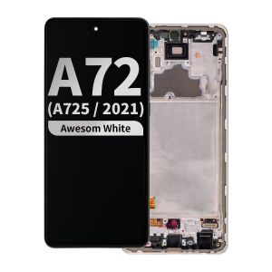 https://cdn.shopify.com/s/files/1/0052/9019/7078/files/Refurbished_OLED_Assembly_with_Frame_for_Samsung_Galaxy_A72_A725_2021_-_Awesome_White.jpg?v=1700719288
