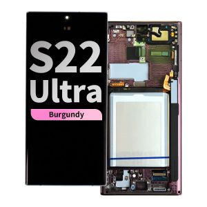 https://cdn.shopify.com/s/files/1/0027/2328/2988/files/Refurbished_OLED_Assembly_with_Frame_for_Samsung_Galaxy_S22_Ultra_-_Burgundy.jpg?v=1686130380